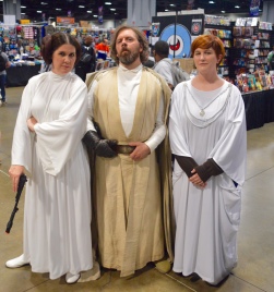 Princess Leia, Luke Skywalker & Mon Mothma